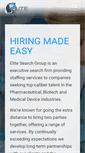Mobile Screenshot of elitesearchgroup.net
